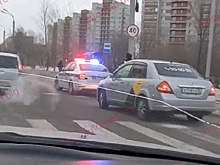В благовещенском микрорайоне сбили пешехода: понадобилась помощь скорой