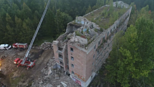 После обрушения здания в Подмосковье разобрали около 70 кубометров завалов