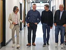 Ферстаппен, Мекис и Марко посетили Red Bull Powertrains