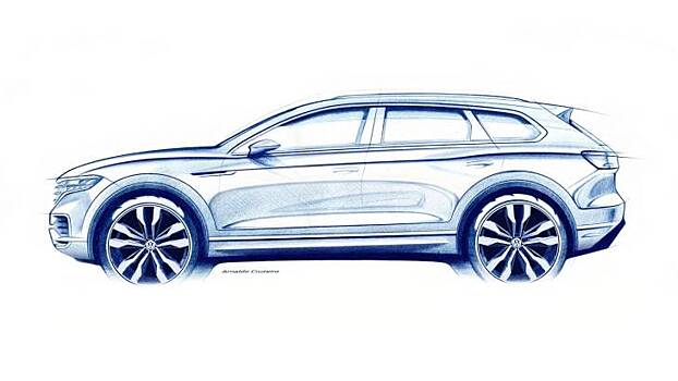 Volkswagen анонсировал премьеру нового Touareg