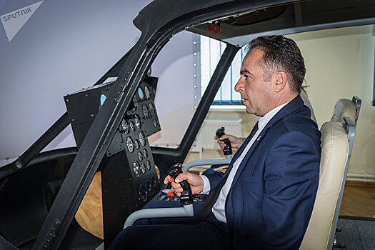 Вертолетный авиасимулятор в Грузии - первый на Южном Кавказе