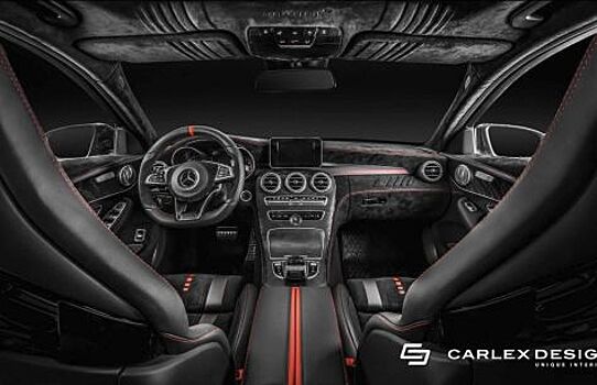 Дизайнеры Carlex украсили Mercedes-AMG C43 кожей