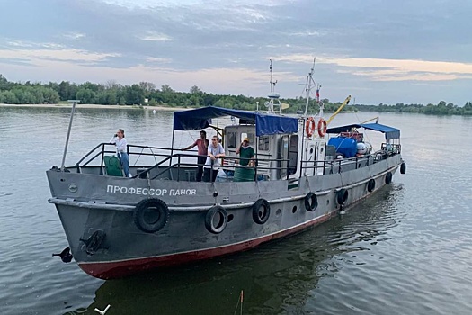 Студенты ЮФО и Донбасса отправились в экспедицию по водному пути из Азова на Каспий