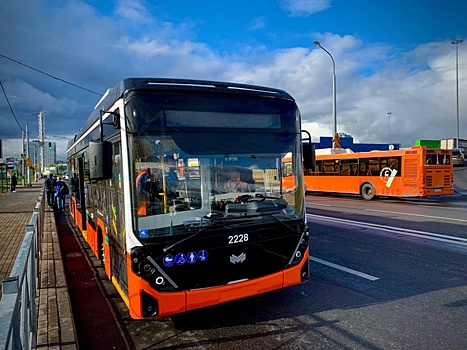 Тестирование нового троллейбуса «Ольгерд» началось в Нижнем Новгороде