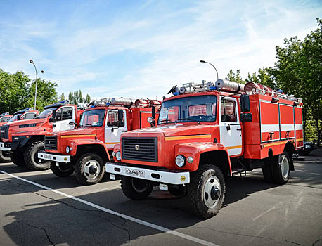 В Оренбуржье появились новые пожарные автомобили