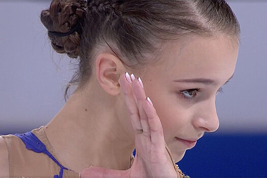 Щербакова нервничала во время короткой программы на чемпионате Европы