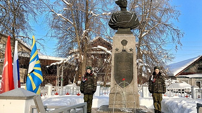Юбилей Героя Советского Союза Рязанова отметили в Балахнинском округе