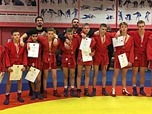 Самбисты из Вороновского выиграли бронзовую медаль