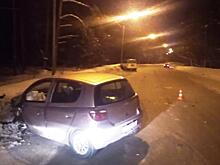 «Тойота» врезалась во встречную «Хонду» в Первомайском районе: пострадали двое