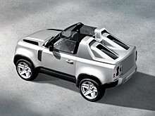 Британский шик: кабриолет на базе Land Rover Defender 90 запустят в серию