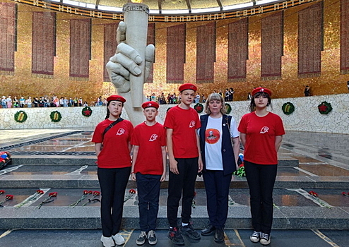 Юнармейский Омской области принял участие в XXVI Слёте Карбышевцев в городе-герое Волгоград