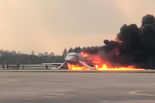 Командир сгоревшего в Шереметьево SSJ-100 стал фигурантом уголовного дела