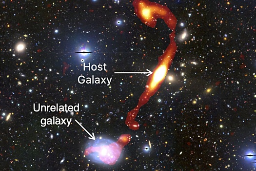 Открыта гигантская галактика из классификации "космических монстров"