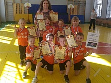 Юные баскетболисты завоевали дипломы в соревнованиях