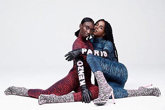 H&M и Kenzo превратят женщин в «психоделических зебр»