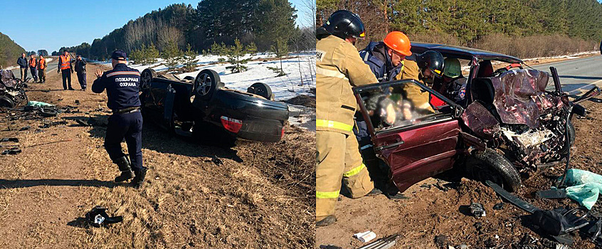 Два человека погибли в ДТП в Удмуртии