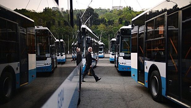 В Крыму произошло ДТП с рейсовым автобусом