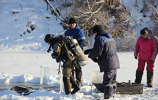 Новогодняя охота на единорога: как дайверы Урала ищут вымерших животных на дне Тобола