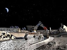 Caterpillar совместно с NASA разрабатывает строительные машины для лунных колоний