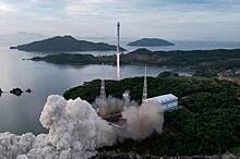 В США назвали преднамеренным подрыв КНДР запустившей разведспутник ракеты