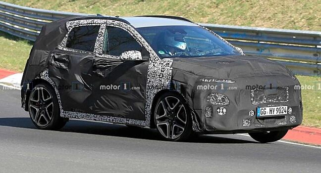 На тестах замечена более мощная версия кроссовера Hyundai Kona N