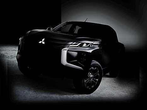 Официальное фото нового Mitsubishi L200: обещано новое поколение, а не рестайлинг