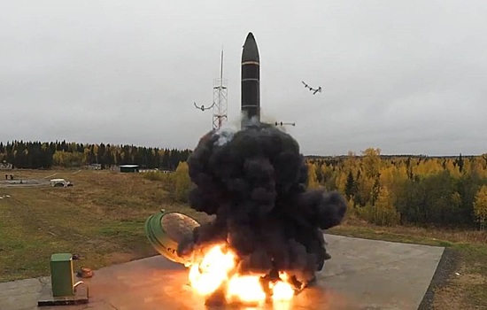 Успешный запуск баллистической ракеты провели в России