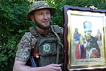 Боец ВС РФ «Чех», спасая икону, попал в центр разрыва «кассеты» и выжил