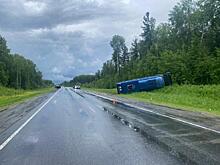 Пассажирка перевернувшегося автобуса в Югре рассказала пугающие подробности аварии