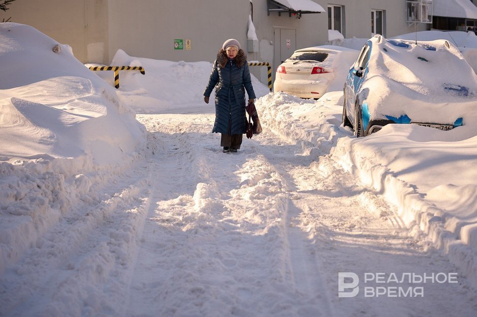 В Татарстане ночная температура ожидается в пределах от -25°C до -35°C