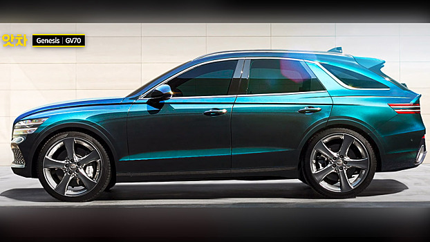 В Сети показали дебютное фото нового паркетника Genesis GV70