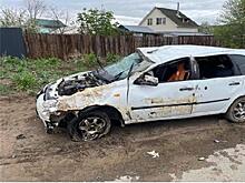 В Самаре в результате ДТП с опрокидыванием авто пострадали два пенсионера