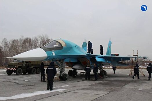 ВКС России получили партию новых истребителей Су-34