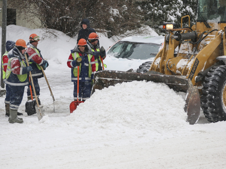 В Татарстане из-за мощного снегопада ввели план Буран