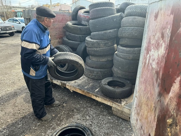 Ростовчане сдали на переработку более 3500 шин