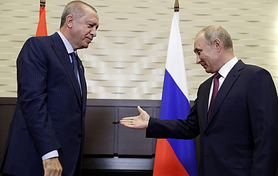 Совместная пресс-конференция Путина и Эрдогана. Видеотрансляция