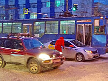 Столкнулись две легенды – трамвай №13 и «Яндекс.Такси»