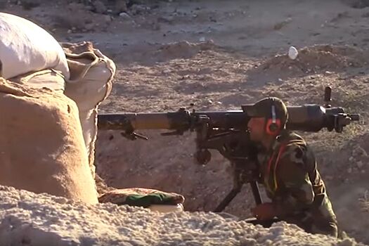 В Сирии гранатомет превратили в штурмовое орудие
