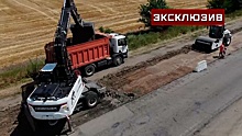 Большая стройка: как восстанавливается магистраль между Мелитополем и Бердянском