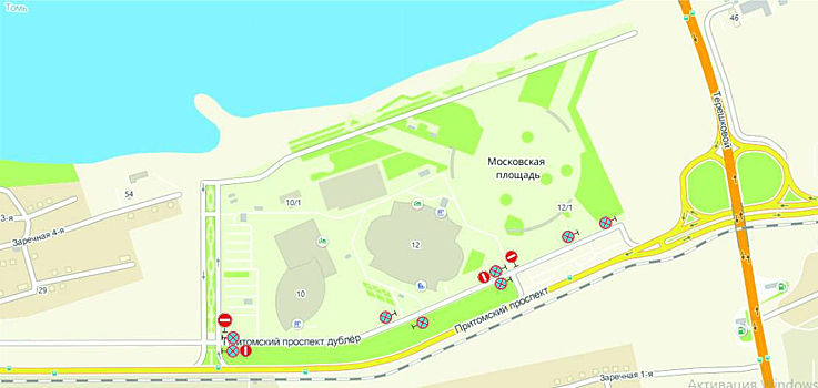 Власти запретят движение и парковку на дороге-дублере Притомского проспекта в Кемерове