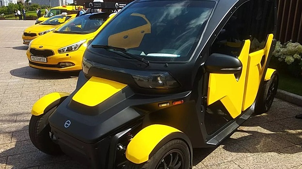 "Калашников" создал электромобиль для такси и каршеринга