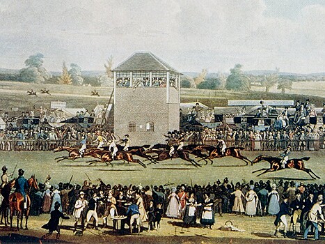 Конские карусели в Лебедяни