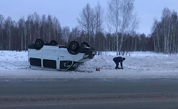 «ГАЗель» с пассажирками перевернулась в Тогучинском районе