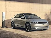 Hyundai представила электромобиль с солнечной батареей на крыше