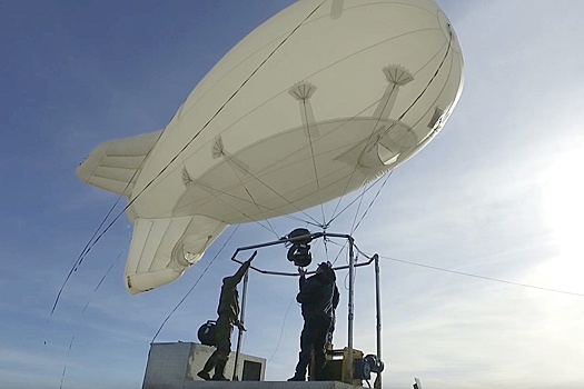 В зоне спецоперации впервые стали применять аэростаты