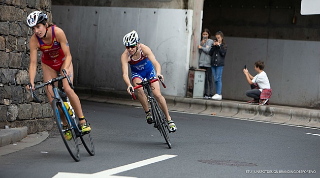 Саратовская спортсменка показала лучшее время на велоэтапе