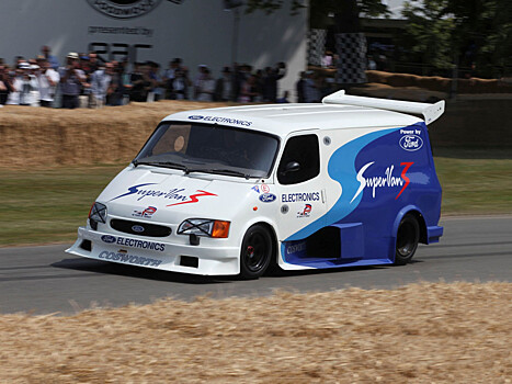 Ford Supervan: мотор Формулы-1 и 2000 лошадиных сил в развозном фургоне