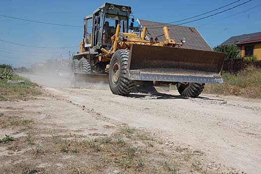 В Витязево под Анапой производится масштабный ремонт дорог