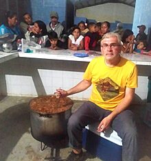 Красноярский предприниматель накормил борщом деревню в Венесуэле