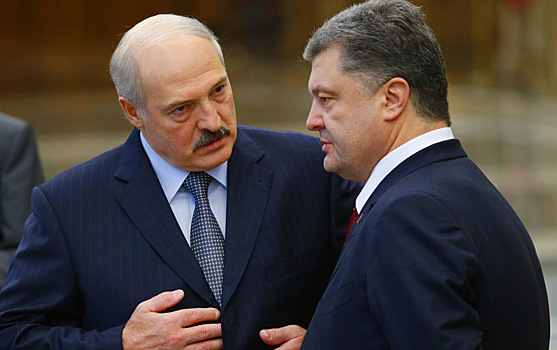 Порошенко и Лукашенко снова братья-славяне